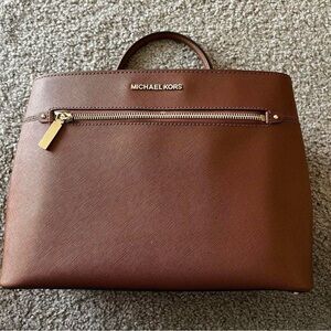 Michael Kors Chestnut Leather Tote